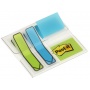 Index dividers, POST-IT®, for archiving (680-684A-EU), PP, 2x16 arrows12x43mm + 16 dividers 24x43mm, marine colours