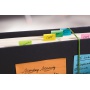 Index dividers, POST-IT®, for archiving (680-684A-EU), PP, 2x16 arrows12x43mm + 16 dividers 24x43mm, marine colours