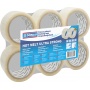 Packing tape, DONAU Hot-Melt, 48 mm, 66 m, 50micr, transparent