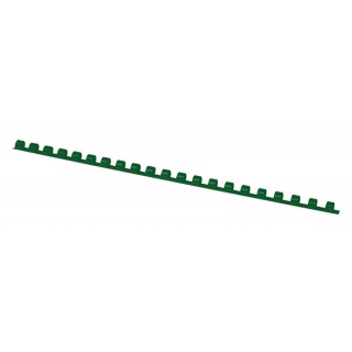Grzbiety do bindowania OFFICE PRODUCTS, A4, 8mm (45 kartek), 100 szt., zielone, Akcesoria do laminacji i bindowania, Prezentacja