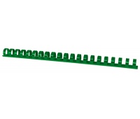 Binding combs, OFFICE PRODUCTS, A4, 16mm (145 sheets), 100pcs, green