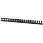 Binding combs, OFFICE PRODUCTS, A4, 25mm (240 sheets), 50pcs, black