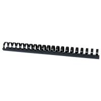 Binding combs, OFFICE PRODUCTS, A4, 28.5mm (270 sheets), 50pcs, black