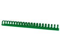 Binding combs, OFFICE PRODUCTS, A4, 28.5mm (270 sheets), 50pcs, green