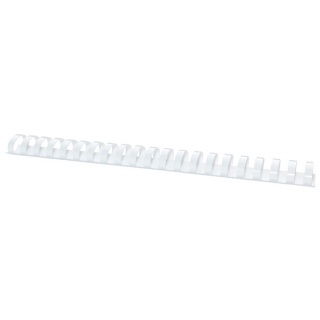 Grzbiety do bindowania OFFICE PRODUCTS, A4, 32mm (300 kartek), 50 szt., biały, Akcesoria do laminacji i bindowania, Prezentacja