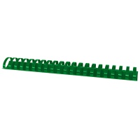 Binding combs, OFFICE PRODUCTS, A4, 38mm (350 sheets), 50pcs, green