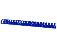 Binding combs, OFFICE PRODUCTS, A4, 45mm (440 sheets), 50pcs, blue