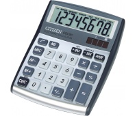Office calculator, CITIZEN CDC-80WB, 8-digit, 135x105mm, grey