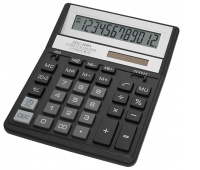 Office calculator, CITIZEN SDC-888XBK, 12-digit, 203x158mm, black