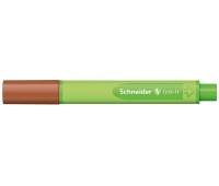 Cienkopis SCHNEIDER Link-It, 0,4mm, brązowy, Cienkopisy, pióra kulkowe, Artykuły do pisania i korygowania
