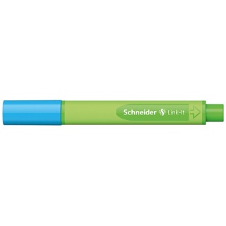 Cienkopis SCHNEIDER Link-It, 0,4mm, jasnoniebieski, Cienkopisy, pióra kulkowe, Artykuły do pisania i korygowania