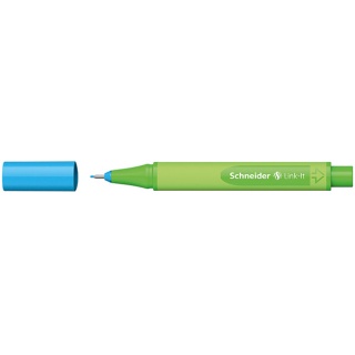 Cienkopis SCHNEIDER Link-It, 0,4mm, jasnoniebieski, Cienkopisy, pióra kulkowe, Artykuły do pisania i korygowania