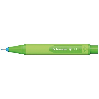 Cienkopis SCHNEIDER Link-It, 0,4mm, jasnoniebieski, Cienkopisy, pióra kulkowe, Artykuły do pisania i korygowania