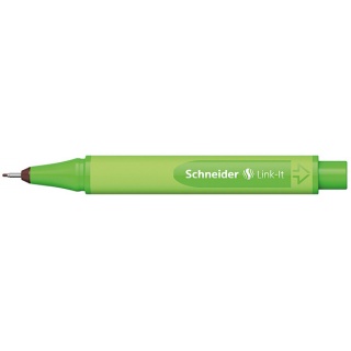 Cienkopis SCHNEIDER Link-It, 0,4mm, ciemnobrazowy, Cienkopisy, pióra kulkowe, Artykuły do pisania i korygowania