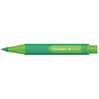 Flamaster SCHNEIDER Link-It, 1,0mm, morski, Flamastry, Artykuły do pisania i korygowania