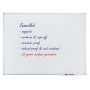 Dry-wipe & magnetic whiteboard, FRANKEN Xtra!Line, 200x100cm, porcelain, aluminum frame.