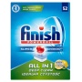 Dishwasher detergent tablets, FINISH All-in-one Powerball, 52pcs, lemon