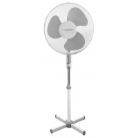 Fan, ESPERANZA Hurricane, standing, diameter: 40 cm, 50W, white-grey