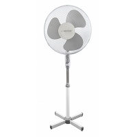 Wentylator ESPERANZA Hurricane, stojący, 40cm, biało-szary, Wentylatory, Wyposażenie biura