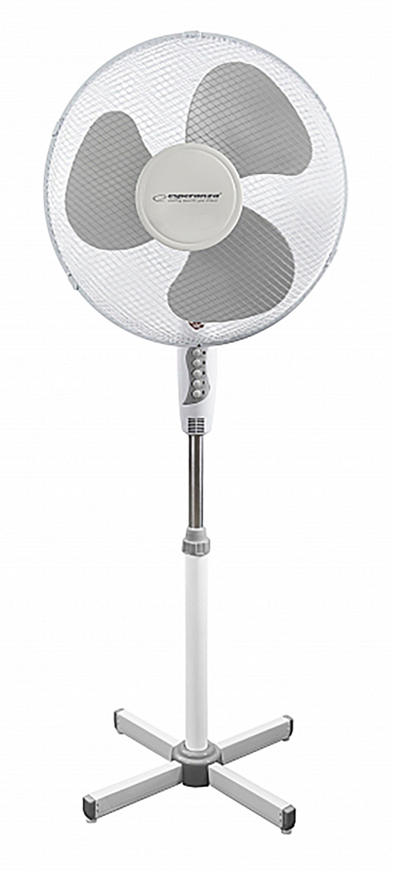 Fan ESPERANZA Hurricane, standing, 40 cm, white-gray, Fans, Office equipment