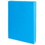Elasticated box file, OFFICE PRODUCTS, pressboard, A4/40, 450gsm, blue