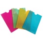 Document pocket, DONAU, PVC, 9x13cm, assorted colours