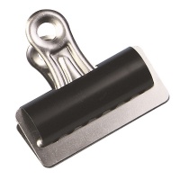 Binder clips, Q-CONNECT, 25mm, 10pcs, black