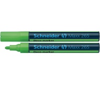 Chalk marker SCHNEIDER Maxx 265 Deco, round, 2-3mm, pendant, light green