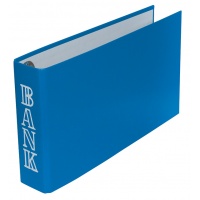 Segregator DONAU Bankorder, 1/3 A4, 30mm, niebieski, Przekładki polipropylenowe, Archiwizacja dokumentów