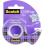 Taśma klejąca SCOTCH® Gift Wrap, do pakowania prezentów, na podajniku, 19mm, 7,5m, transparentna, Promocje, ~ Nagrody