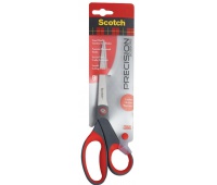 Office scissors, SCOTCH® (1448), precise, 20.5cm, red-grey