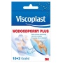 Plaster, waterproof, VISCOPLAST Plus, 10 pcs + 2 pcs for FREE