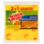 Household cleaning cloths, SCOTCH BRITE™, 2+1 pcs, yellow