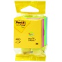Mini cube sticky notes, POST-IT® (2012-MUC), 51x51mm, 1x400 sheets, assorted colours
