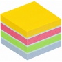 Mini Kostka samoprzylepna POST-IT® (2012-MUC), 51x51mm, 1x400 kart., mix kolorów, Bloczki samoprzylepne, Papier i etykiety