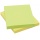 Bloczek samoprzylepny POST-IT® (6720-YG),76x63,5mm, 2x75 kart., zawieszka, żółto-zielony