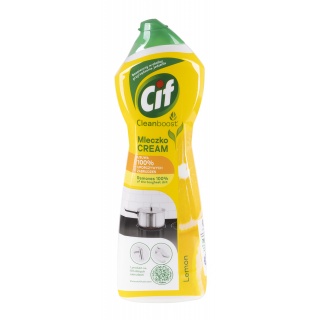 Mleczko do czyszczenia CIF Lemon, 780g, Środki czyszczące, Artykuły higieniczne i dozowniki