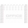 Podkładka na biurko OFFICE PRODUCTS, planer 2018/2019, biuwar, A2, 52 ark., Podkładki na biurko, Wyposażenie biura