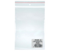 Gripseal Bags DONAU, PP, 80x180mm, 100pcs, transparent
