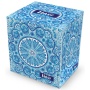 Chusteczki kosmetyczne celulozowe VELVET Cube, 2-warstwowe, 70 listków, biały, Ręczniki papierowe i dozowniki, Artykuły higieniczne i dozowniki