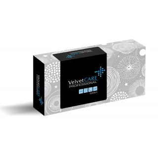 Chusteczki kosmetyczne celulozowe VELVET Profesional Box, 2-warstwowe, 100 listk&oacute;w, biały, Ręczniki papierowe i dozowniki, Artykuły higieniczne i dozowniki