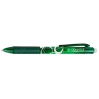 Erasable Ballpoint Pen Retractable Q-CONNECT, 1,0 mm, green