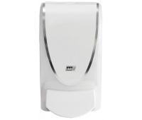 DEB Proline Chrome Border foamed soap dispenser, white, 1000ml