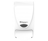 DEB Proline Chrome Border foamed soap dispenser, white, 1000ml