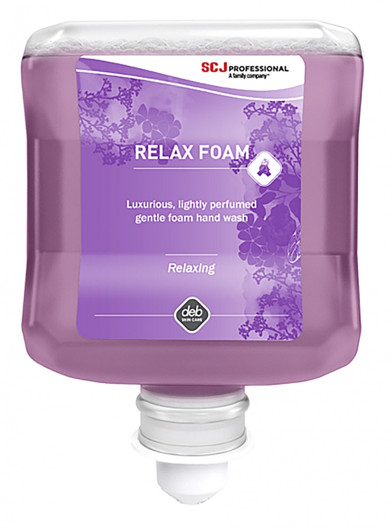 Mydło w pianie DEB Relax, zapas do dozownika, 1000ml, Mydła i dozowniki, Artykuły higieniczne i dozowniki