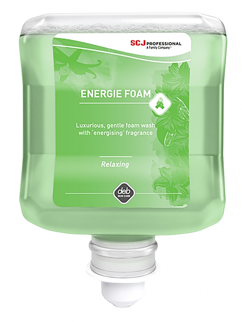 Mydło w pianie DEB Energie, zapas do dozownika, 1000ml, Mydła i dozowniki, Artykuły higieniczne i dozowniki