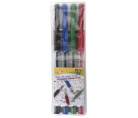 Gel Pen GIMBOO Classic, 4 pcs, pendant packaging, assorted colors