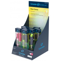 Ballpoint pen display SCHNEIDER Base Senso 2018, M, 8 pcs + 1 piece FREE, color mix