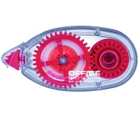 Korektor w taśmie OFFICE PRODUCTS, myszka, 4,2mmx12m, zawieszka, Korektory, Artykuły do pisania i korygowania