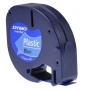 Taśma plastikowa DYMO LetraTag 12mm x 4m niebieska S072160/59426, Drukarki do etykiet, Urządzenia i maszyny biurowe